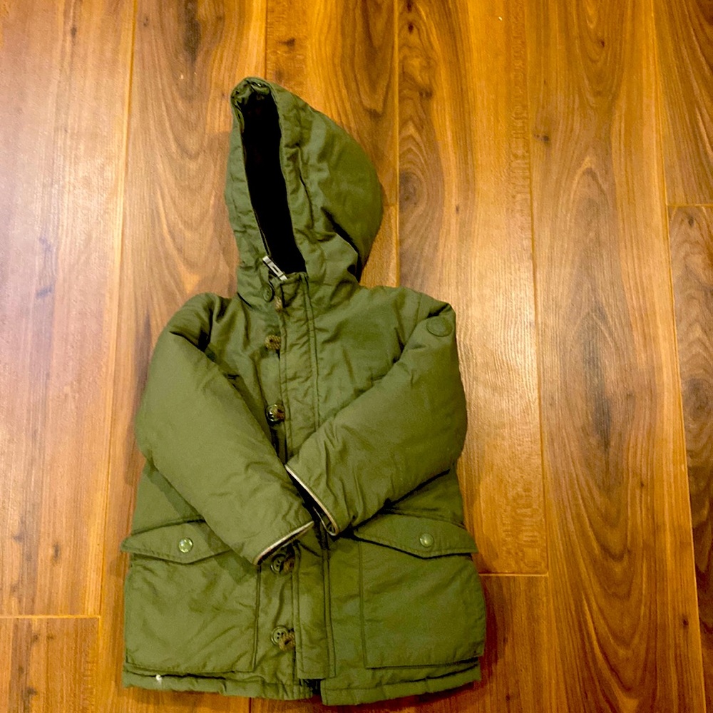 Toddler boys green jacket, Gap